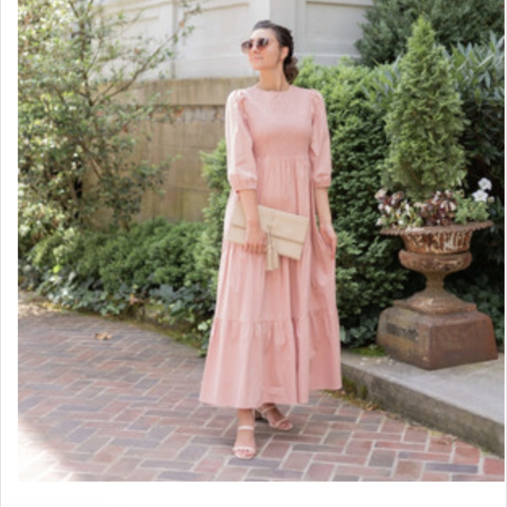 Georgia Peach Dress from Dainty Jewells